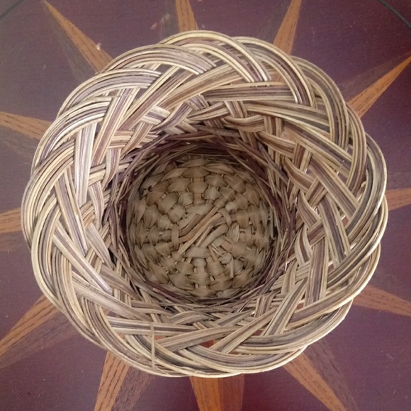 Boho Wicker Flower Planter Basket Pot Cont… - Picture 2 of 7